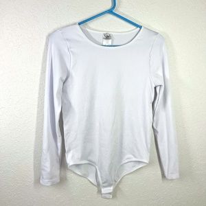 Spirit Halloween‎ White Long-Sleeved Body Suit, M/L